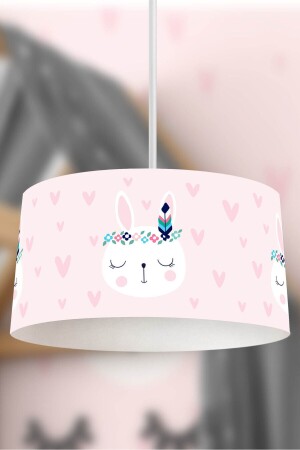 MNZ-Scandinavian Rabbit Children's Pendant Lamp Chandelier - Rivaistanbul
