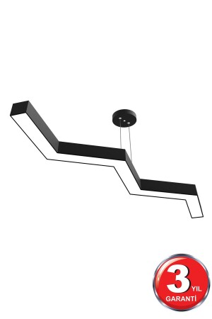 MNZ-Sega (قضية سوداء، ضوء النهار) LED شمعة LED الحديثة، غرفة المعيشة، المطبخ، المدخل، القاعة، الطاولة، مصباح العجلة Sega - Hegza Lighting