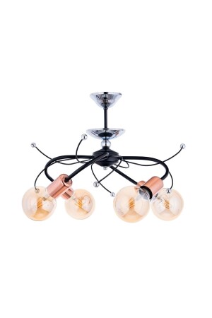 MNZ-Selenay 4-piece Chandelier (أسود) VK. 1320 - VK HOME AYDINLATMA