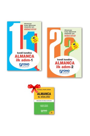 (MNZ-Self) الألمانية الخطوة الأولى 1 - 2 (2 كتب و صوت) - Fono Yayınları