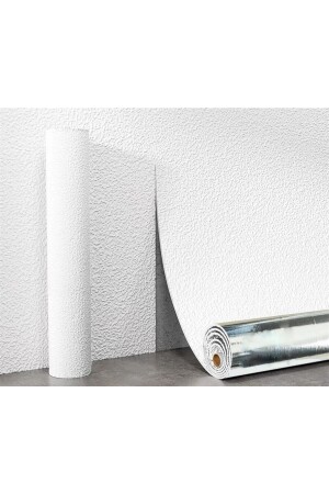 MNZ-Self Adhesive الألومنيوم الورقة الحرارية عزل الصوت لوحة خلفية 50x280 سم - Renkli Duvarlar