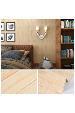 MNZ-Self Adhesive Creative 70x35 سم لوحة خلفية Nw37 - Renkli Duvarlar