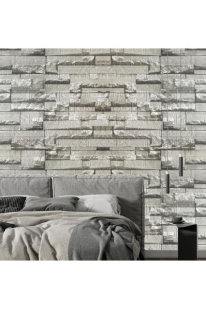 MNZ-Self Adhesive Living Room Room Office 3d لوحة خلفية Nw115 - Renkli Duvarlar