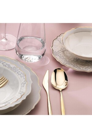 (MNZ-Selina) عشاء مجموعة 60 قطعة ذهبية-2 1S6401-01001-ALT02 - Schafer