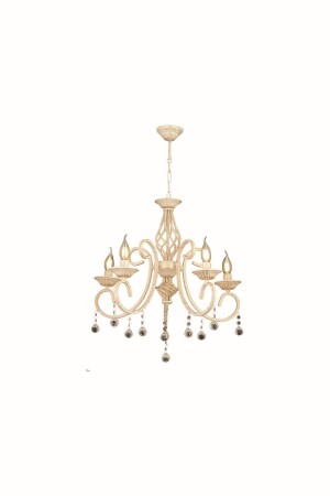 MNZ-Selis 5-piece Cream Pendant Lamp Chandelier G-634-5K - Trendylight