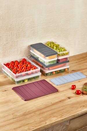 MNZ-Selka Nora 2 Li Nora مخزن تخزين - Ecru (2.5 لتر) T800. 006 - SELKA MUTFAK