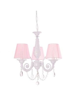 MNZ-Senay 3-piece White and Pink Hat تصميم الحد الأدنى من الشنابل 3050-24P-03 - Umur Aydınlatma