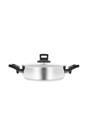 علبة من الفولاذ القائمة على إدخال MNZ-Senna 20 سم 2. 9L 153. 03. 08. 2235 - Karaca