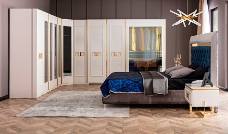 غرفة نوم من زاوية 