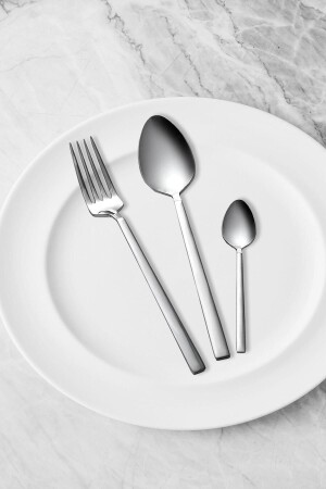 MNZ-(SERVET CEYİZ) Gökdil 18 قطعة طلاء مجموعة 6 أشخاص Plain Plain 289850193 - MUTFAKÇIM