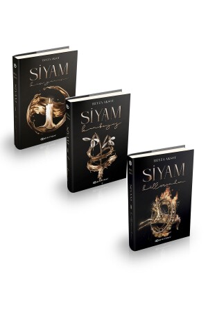 (MNZ-Set) سلسلة (سيام) الصلبة 3 كتب (شمس الشتاء من رماد أبيض الدم (بيزا أكسوي) - Epsilon Yayınevi