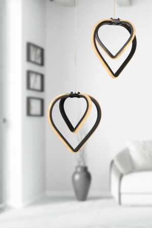 MNZ-Sevinç 3 LED لون 2. li شمعة سوداء BEG0092BEG02 - Begüsa