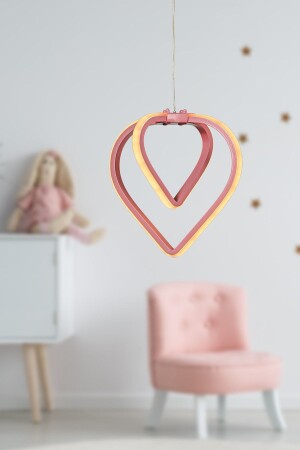 MNZ-Sevinç 3 لون LED واحد الشنارة الوردية BEG0092BEG01 - Begüsa