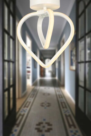 MNZ-Sevinç 3 لون LED السقف الجبل واحد الشنارة الأبيض BEG0092BEG51 - Begüsa