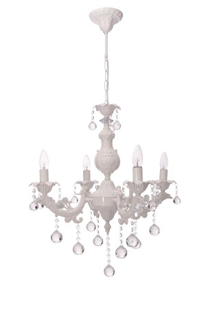 MNZ-Shah 4 قطع من الشموع البيضاء 3065-24-04 - Umur Aydınlatma