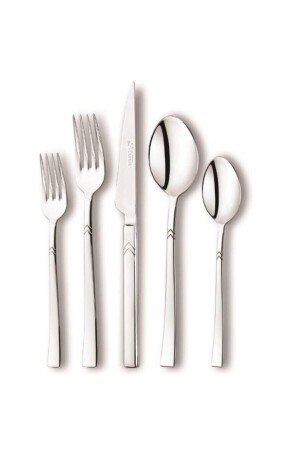 مقبضات من طراز MNZ-Sharp Fork Spoon Knife Set 72 قطعة 8699131738160 - Schafer