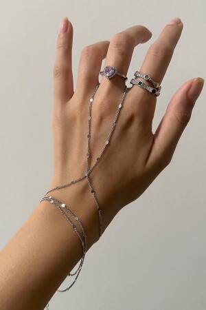 MNZ-Shiny Shahmaran مع سلسلة من الفولاذ النقية - Okko Store