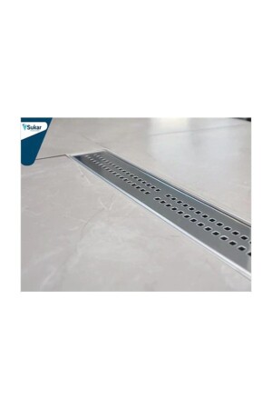 MNZ-Shower Channel لا يحمل فولاذ Q50 Outlet 30 سم S11157 - sukar