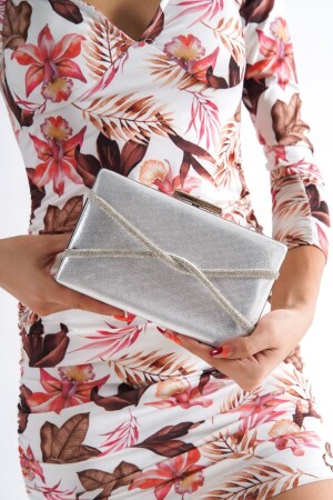 MNZ-Shumhu سلسلة متقاطعة السلسلة السوداء حقيبة مساء TYC00710748263 - Shu Mhu