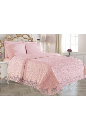 MNZ-Si. bella إسطنبول فرنسية سقف الوصف مجموعة - 6 قطعة فخمة فرنسية سقف الوصف مجموعة SiBella-İSTbattaniye - Çalışkan Çeyiz Evi