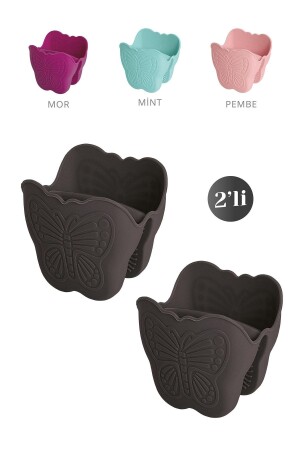 MNZ-Silicone Butterfly حرارتي عزل فرن ميت T7426932286466 - Okyanus Home