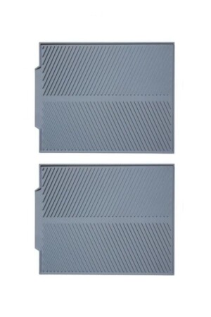 مادة مادة MNZ-Silicone Dish Drying Mat 2 Pieces GRT66 - ZEHAZEM
