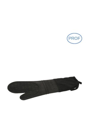 MNZ-Silicone fireproof غير المقاوم للنيران الفرن الأسود Mitt SLK-ELD-SİY - Epinox