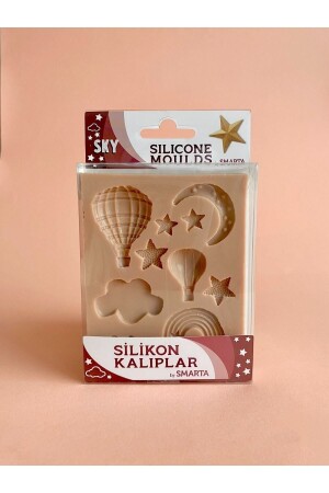 MNZ-Silicone Molds Sky 100 × 130 × 15 مليمتر - Smarta