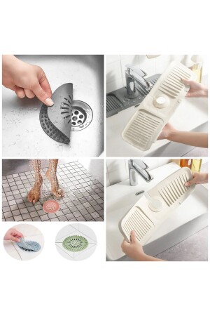 MNZ-Silicone Sink Strainer و المياه المضخة المنتج 2 قطع توقف المياه المضخة المياه غير المنزلق - Cermix