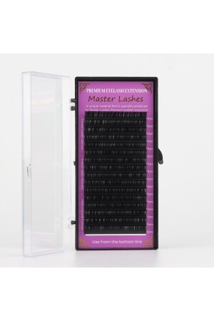 MNZ-Silk Lash 0.07 C القشرة 12 مم طول - Master Lashes