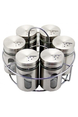MNZ-Silva 6-piece metal spice shaker oct-tw3123tp-tk6 - Perotti