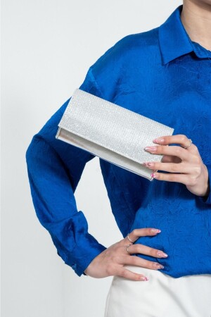 كيس ملابس مساء من نوع MNZ-Silver - Bibags