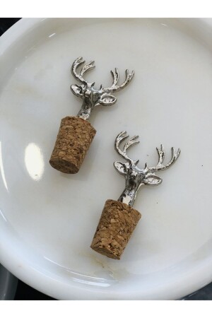 (MNZ-Silver Deer Bottle Stopper) TYC00219860869 - BGM ELEGANT DESİGN