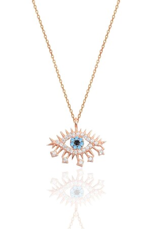 MNZ-Silver Rose Lareyn قلادة SGTL10154LRYN - Söğütlü Silver