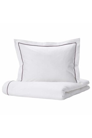 MNZ-Sılvertıstel مجموعة غطاء غطاء واحد، أبيض-مظلم الرمادي 104. 929. 69 - IKEA