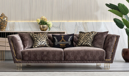 أريكة فاخرة من طراز MNZ-Silvia - Cadde Yıldız