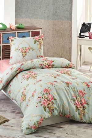 MNZ-Single Easy-Iron Duvet Cover Set ألانور النقود Ep-013522 - Eponj Home