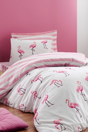 MNZ-Single Easy-Iron Duvet Cover Set ميلين بوودر Ep-015951 - Eponj Home