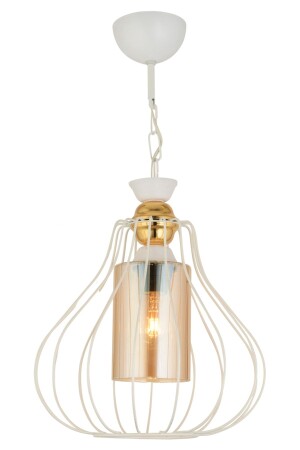 MNZ-Single Large Planet أبيض شمعة عصرية AK00023 - Kraliçe