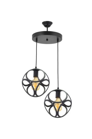 MNZ-Single Modern Circle Cube Model Lamp Lamp Lamp Chandelier LMBDR35381 - Lambadar