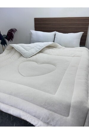 MNZ-Single Off-White Welsoft Quilt LVNS-N-69 - NANOSOFT