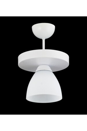 MNZ-Single Round White Sports Model قمرة عصرية LMBD35012 - Lambadar