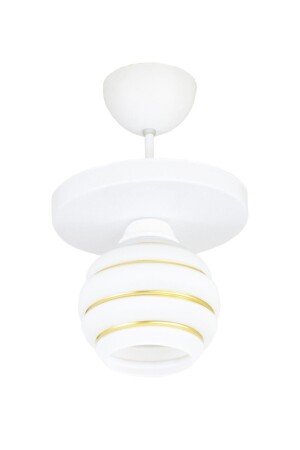 MNZ-Single Special Stripped Glass Model مودرن شاندلير لوفانييه LMBDR3548BP - Lambadar