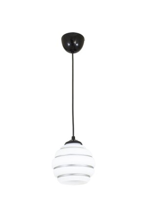 MNZ-Single Special Stripped Glass Model Modern Pendant Lamp Chandelier LMBDR3548SS - Lambadar