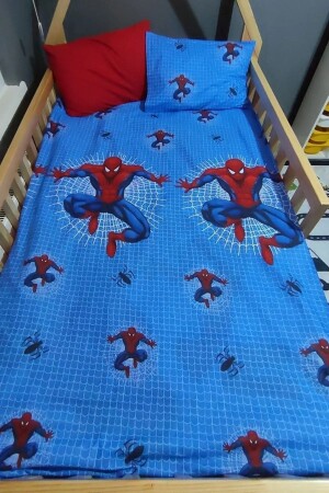 MNZ-Single Spiderman Kids Duvet Cover Set CE-ORMCNEVST - mihriban