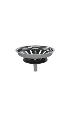 MNZ-Sink Strainer مع Stopper لا يحملون فولاذ الكروم 8 سم - Lider