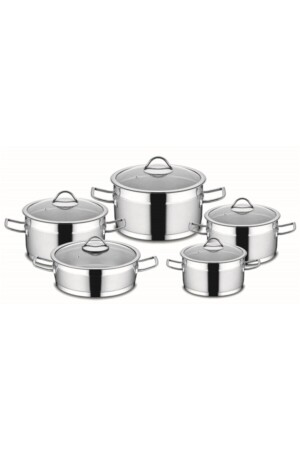 MNZ-Sırma 10 قطع طلاء الصلب مجموعة D-775 SIRMA10CLKSET - Kahramanlar