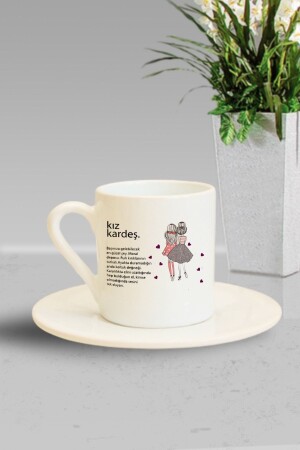 MNZ-Sister Description3 مصمم خصيصاً كوب قهوة تركية مطبوعة للخواتين he-kf-2179 - Hediyexpres