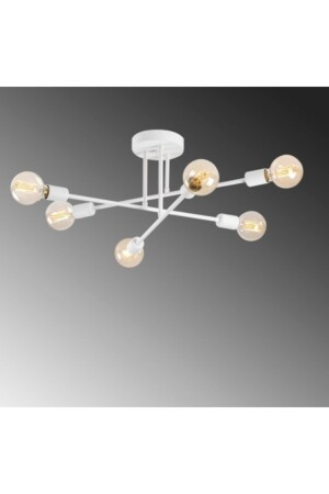 MNZ-Six-piece Acrobat Cross Model Plafonier سقف نصب للكرائبوس شمعة LMBDR3598CPRZ - Lambadar