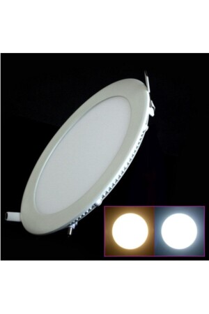 MNZ-Slım 6w لجنة LED مستديرة - ضوء النهار - الجرو - Magazaon